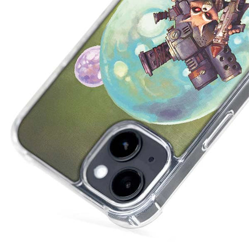 Marvel Rocket Raccoon Armored Arsenal iPhone 15 MagSafe Case